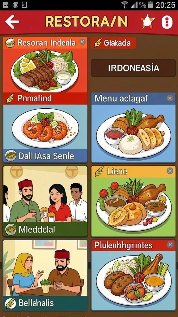 Tampilan halaman depan dengan berbagai aplikasi terdaftar secara rapi.